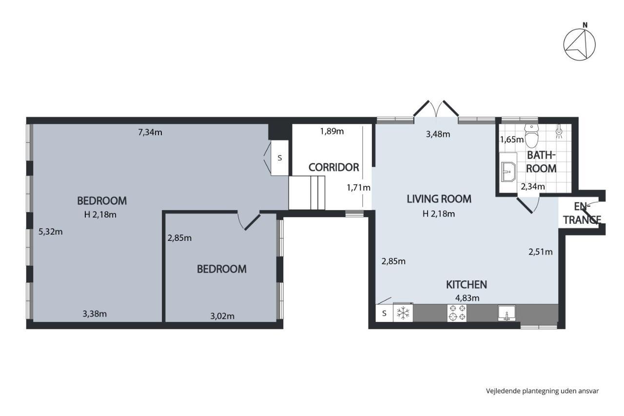 Sanders Regent - Precious One-Bedroom Apartment Near Central Square Копенхаген Екстериор снимка